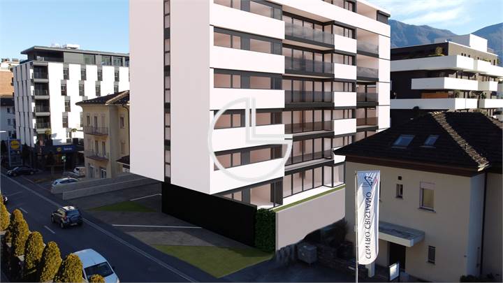 App. 3.5 loc. di nuova costruzione nel centro di Locarno