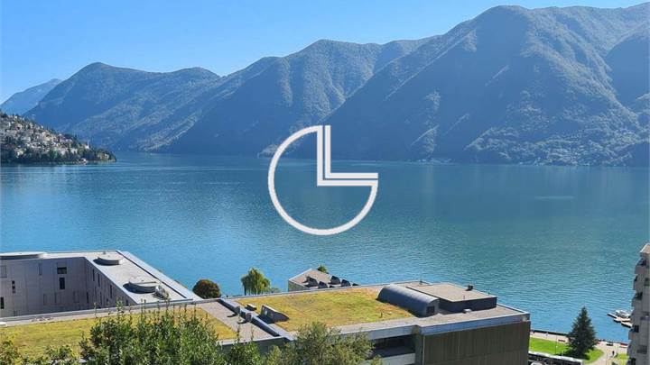 2468X_Appartamento centrale 4.5 con vista lago.