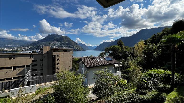 Pardiso – 3.5 locali con terrazzo vista lago e piscina condominiale